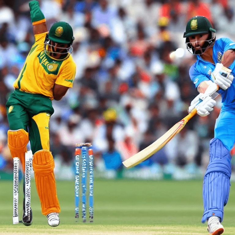 india vs south africa a battle of bat and ball
