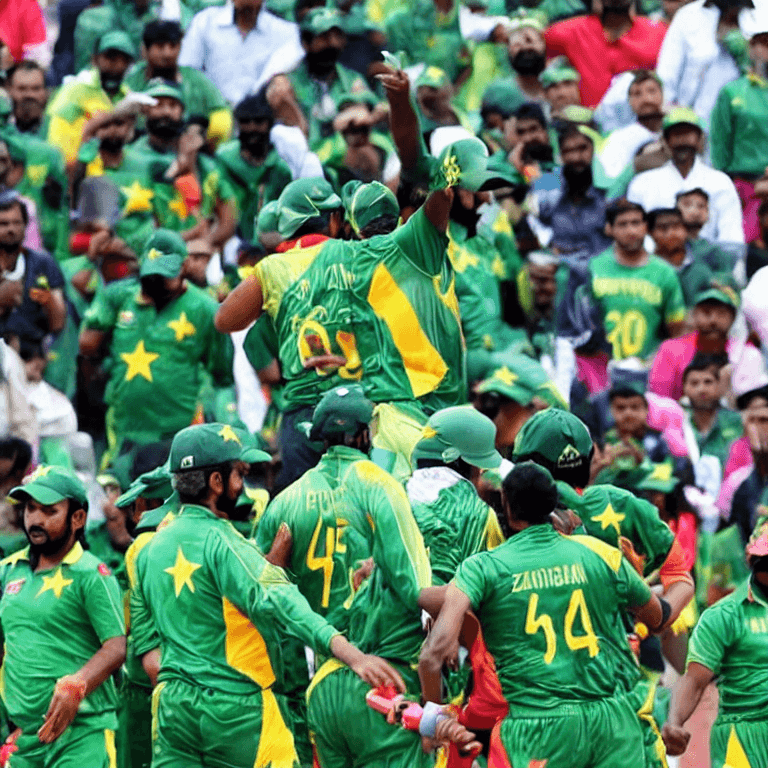 pakistan vs zimbabwe a dominant display of green power